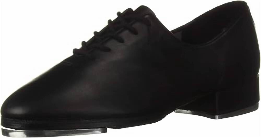 NEW LEO SHOES women's jazz tap dance shoe in black